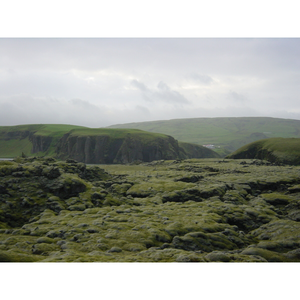 รูปถ่าย ไอซ์แลนด์(Iceland) ถนนหมายเลข 1 จากโยกุลซาร์เลานไปวีก(Road 1 Jokulsarlon to vik) 2003-06 27