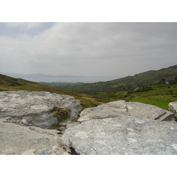 รูปถ่าย ไอร์แลนด์(Ireland) วงแหวนแห่งเคร์รี(Kerry Ring) ป้อมสเตก(Staigue Fort) 2004-05 27