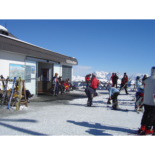 รูปถ่าย ออสเตรีย(Austria) คิทซ์บูเฮล(Kitzbuhel) สกี(Ski) 2005-03 98