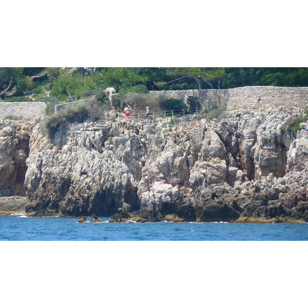 รูปถ่าย ฝรั่งเศส(France) แหลมอ็องตีบ(Cap d'Antibes) อ่าวลาการูป(Anse de la garoupe) 2007-07 8