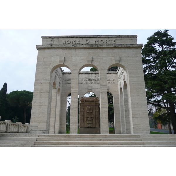 รูปถ่าย อิตาลี(Italy) โรม(Rome) ถนนการีบัลดี(Via Garibaldi) 2007-11 65