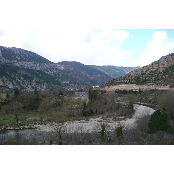 รูปถ่าย ฝรั่งเศส(France) แม่น้ำตาร์น(Tarn river) 2008-04 14