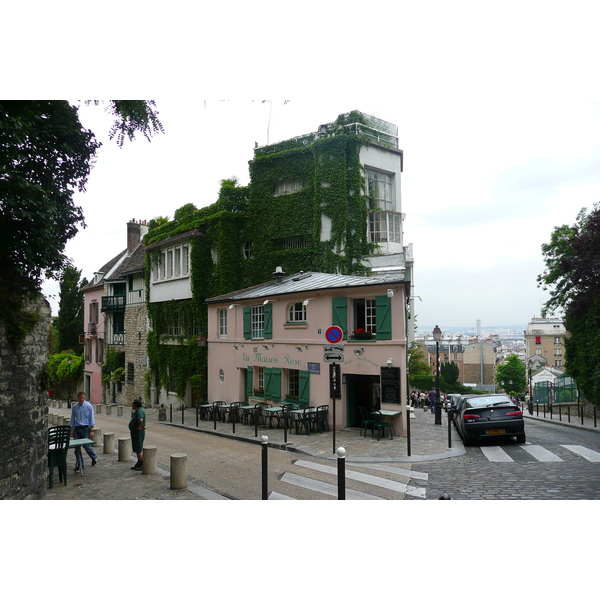 รูปถ่าย ฝรั่งเศส(France) ปารีส(Paris) มังท์มาร์เทรอ(Montmartre) 2007-06 10