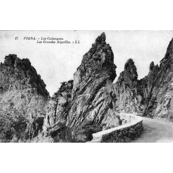 รูปถ่าย ฝรั่งเศส(France) คอร์สิคา(Corsica) โปสการ์ดเก่า(Old Postcards) 1900-01 179
