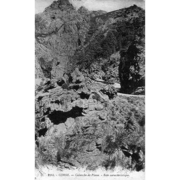 รูปถ่าย ฝรั่งเศส(France) คอร์สิคา(Corsica) โปสการ์ดเก่า(Old Postcards) 1900-01 150