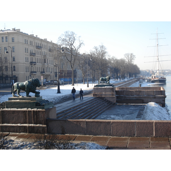 รูปถ่าย รัสเซีย(Russia) เซนต์ปีเตอร์สเบิร์ก(St Petersburg) เนวา(Neva) 2006-03 14