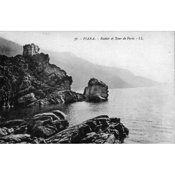 รูปถ่าย ฝรั่งเศส(France) คอร์สิคา(Corsica) โปสการ์ดเก่า(Old Postcards) 1900-01 244