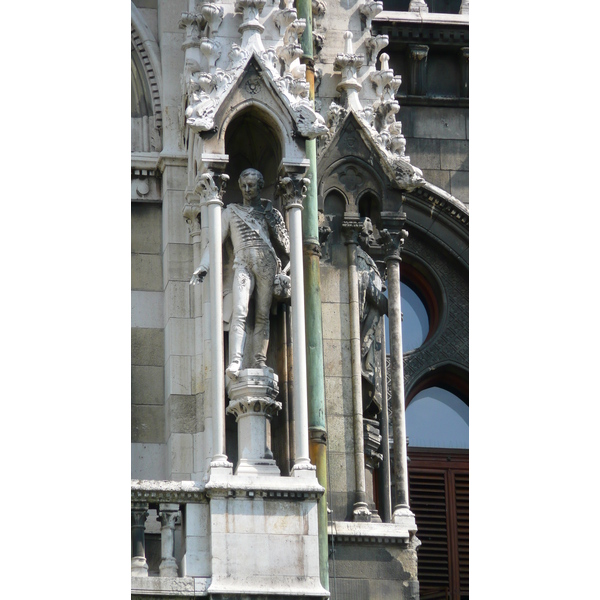 รูปถ่าย ฮังการี(Hungary) บูดาเปสต์(Budapest) อาคารรัฐสภาฮังการี(Budapest Parliament) 2007-06 4