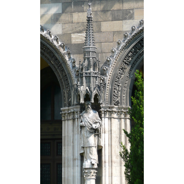 รูปถ่าย ฮังการี(Hungary) บูดาเปสต์(Budapest) อาคารรัฐสภาฮังการี(Budapest Parliament) 2007-06 69