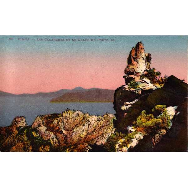 รูปถ่าย ฝรั่งเศส(France) คอร์สิคา(Corsica) โปสการ์ดเก่า(Old Postcards) 1900-01 102