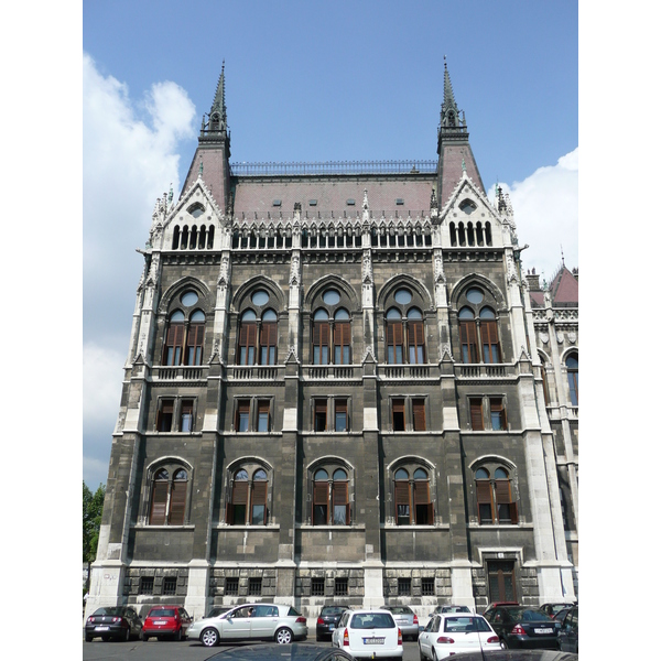 รูปถ่าย ฮังการี(Hungary) บูดาเปสต์(Budapest) อาคารรัฐสภาฮังการี(Budapest Parliament) 2007-06 16