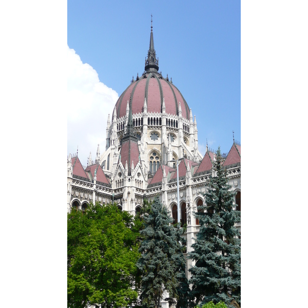 รูปถ่าย ฮังการี(Hungary) บูดาเปสต์(Budapest) อาคารรัฐสภาฮังการี(Budapest Parliament) 2007-06 13