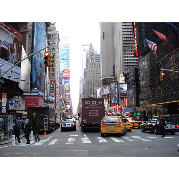 รูปถ่าย สหรัฐอเมริกา(United States) นิวยอร์ก(New York) ไทม์สแควร์(Times Square) 2006-03 45
