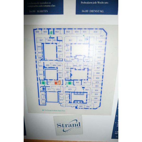 รูปถ่าย อังกฤษ(United Kingdom) ลอนดอน(London) โรงแรมสแตรนด์พาเลซ(Strand Palace Hotel) 2008-02 15