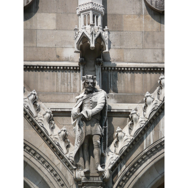 รูปถ่าย ฮังการี(Hungary) บูดาเปสต์(Budapest) อาคารรัฐสภาฮังการี(Budapest Parliament) 2007-06 51