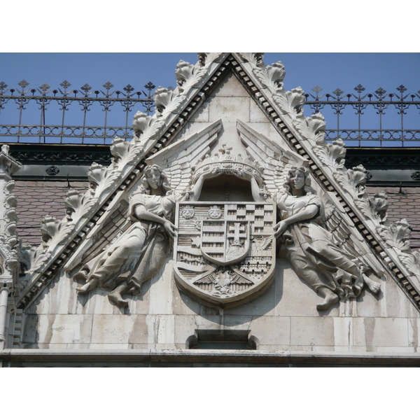 รูปถ่าย ฮังการี(Hungary) บูดาเปสต์(Budapest) อาคารรัฐสภาฮังการี(Budapest Parliament) 2007-06 46