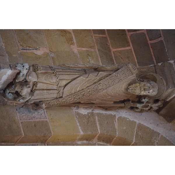 รูปถ่าย ฝรั่งเศส(France) กงก์(Conques) โบสถ์แซ็งต์-ฟัว เดอ กงก์(Abbatiale Sainte-Foy de Conques) 2018-04 12