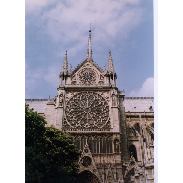 รูปถ่าย ฝรั่งเศส(France) ปารีส(Paris) มหาวิหารน็อทร์-ดาม(Notre Dame) 1996-05 7