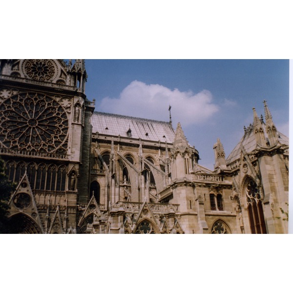 รูปถ่าย ฝรั่งเศส(France) ปารีส(Paris) มหาวิหารน็อทร์-ดาม(Notre Dame) 1996-05 9