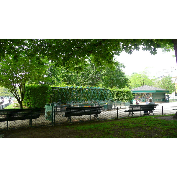 รูปถ่าย ฝรั่งเศส(France) ปารีส(Paris) สวนมงโซ(Monceau Garden) 2007-06 16