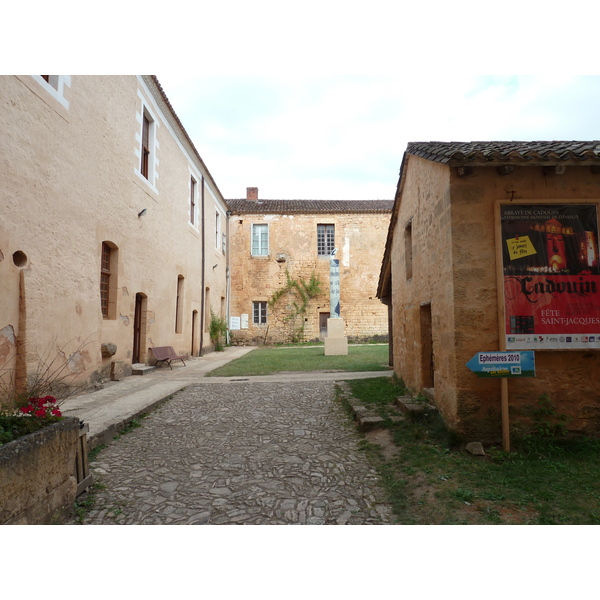 รูปถ่าย ฝรั่งเศส(France) กาดูแอ็ง(Cadouin) 2010-08 61