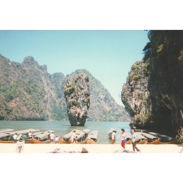 รูปถ่าย ไทย(Thailand) เกาะพังงา(Phang Nga Bay) 1989-02 3