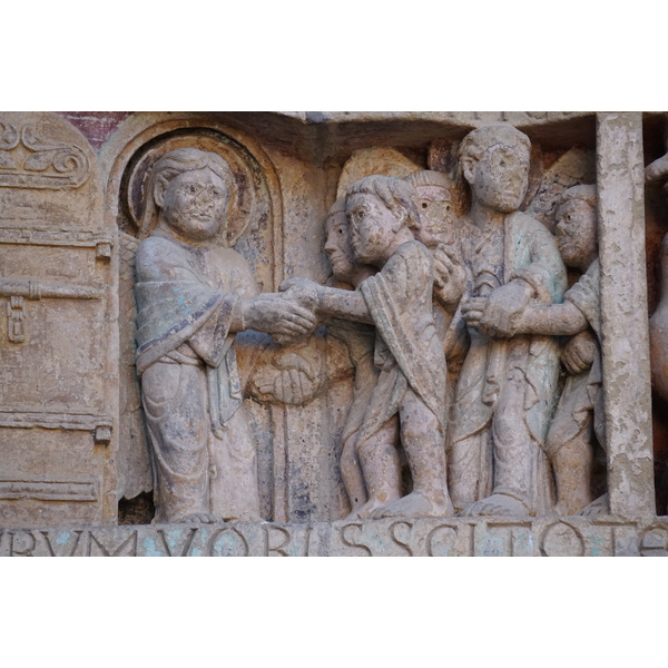 รูปถ่าย ฝรั่งเศส(France) กงก์(Conques) โบสถ์แซ็งต์-ฟัว เดอ กงก์(Abbatiale Sainte-Foy de Conques) 2018-04 100