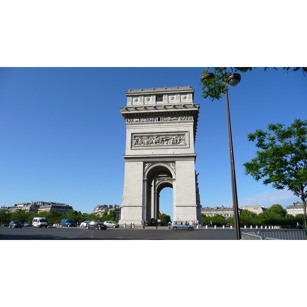 รูปถ่าย ฝรั่งเศส(France) ปารีส(Paris) ประตูชัย(Etoile and Arc de Triomphe) 2007-05 30