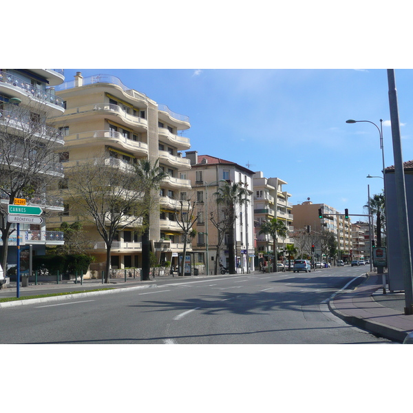 รูปถ่าย ฝรั่งเศส(France) คานส์(Cannes) ถนนการ์โน(Boulevard Carnot) 2008-03 2