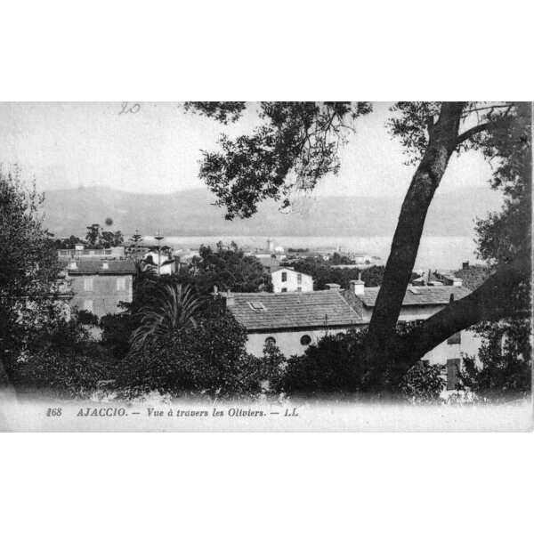 รูปถ่าย ฝรั่งเศส(France) คอร์สิคา(Corsica) โปสการ์ดเก่า(Old Postcards) 1900-01 337