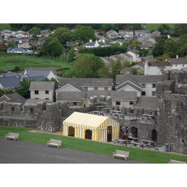 รูปถ่าย อังกฤษ(United Kingdom) เปมโบรคเชอร์(Pembrokeshire) เปมโบรค(Pembroke) ปราสาท(Castle) 2006-05 21