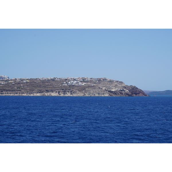 รูปถ่าย กรีก(Greece) ซานโตรินี(Santorini) แอ่งภูเขาไฟซานโตรินี(Santorini caldera) 2016-07 31