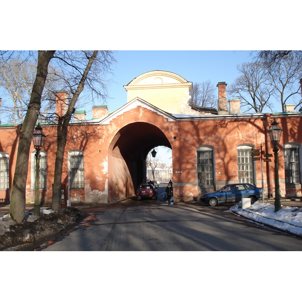 รูปถ่าย รัสเซีย(Russia) เซนต์ปีเตอร์สเบิร์ก(St Petersburg) ป้อมปีเตอร์และพอล(Peter and Paul fortress) 2006-03 23