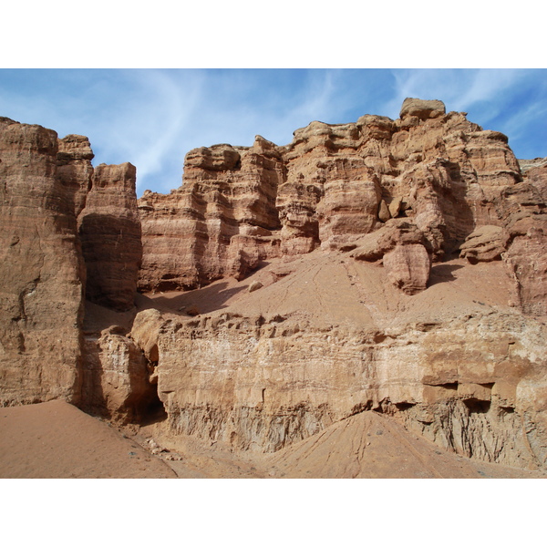 รูปถ่าย คาซัคสถาน(Kazakhstan) หุบผาชารึน(Charyn Canyon) 2007-03 159