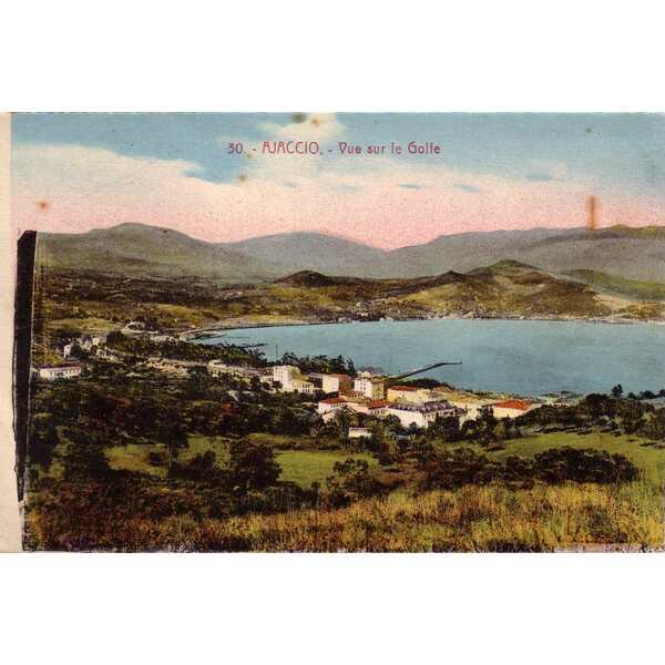 รูปถ่าย ฝรั่งเศส(France) คอร์สิคา(Corsica) โปสการ์ดเก่า(Old Postcards) 1900-01 0