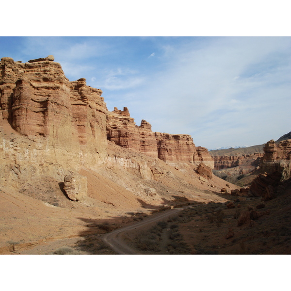 รูปถ่าย คาซัคสถาน(Kazakhstan) หุบผาชารึน(Charyn Canyon) 2007-03 144