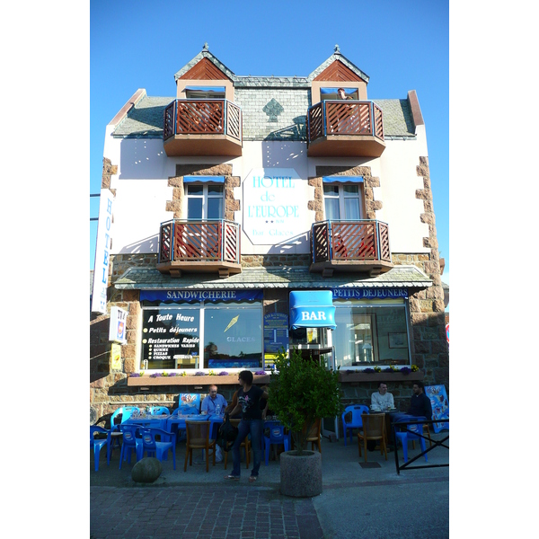 รูปถ่าย ฝรั่งเศส(France) แปร์รอส-กีแรก(Perros Guirec) โรงแรมเดอเลอโรป(Hotel de l'Europe) 2007-08 5