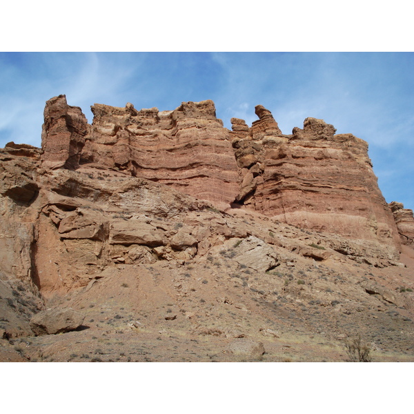 รูปถ่าย คาซัคสถาน(Kazakhstan) หุบผาชารึน(Charyn Canyon) 2007-03 157