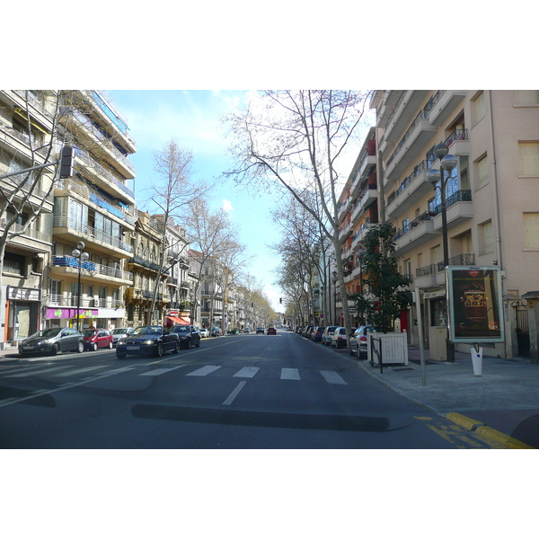 รูปถ่าย ฝรั่งเศส(France) คานส์(Cannes) ถนนการ์โน(Boulevard Carnot) 2008-03 11