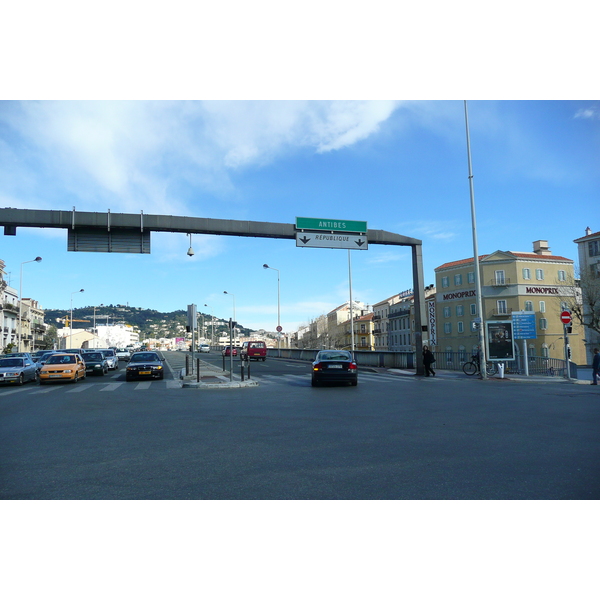 รูปถ่าย ฝรั่งเศส(France) คานส์(Cannes) ถนนการ์โน(Boulevard Carnot) 2008-03 24