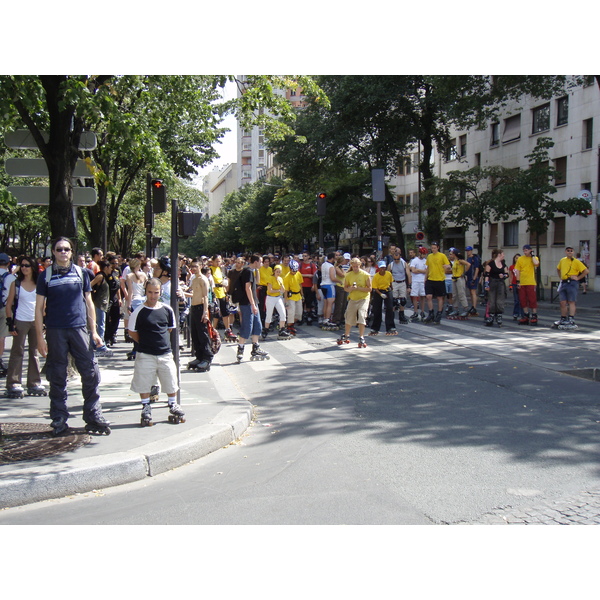 รูปถ่าย ฝรั่งเศส(France) ปารีส(Paris) เล่นสเก็ตในปารีส(Randonnee Roller et Coquillages) 2007-07 47