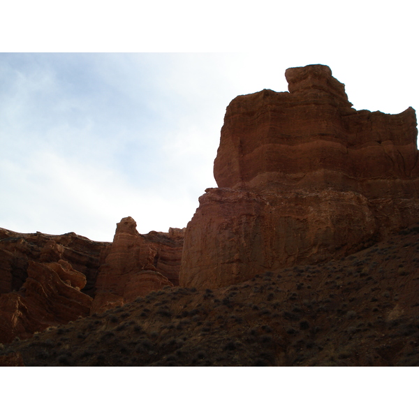 รูปถ่าย คาซัคสถาน(Kazakhstan) หุบผาชารึน(Charyn Canyon) 2007-03 133