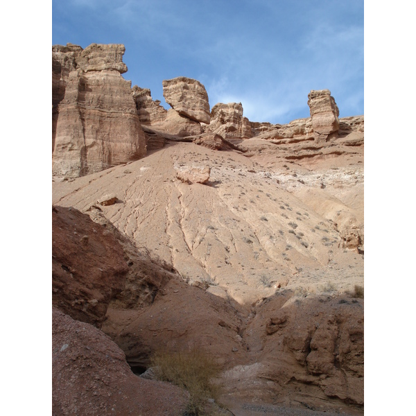 รูปถ่าย คาซัคสถาน(Kazakhstan) หุบผาชารึน(Charyn Canyon) 2007-03 166