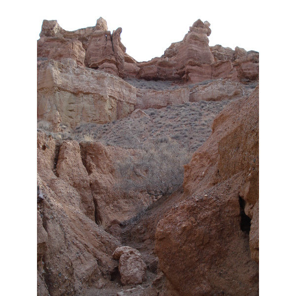 รูปถ่าย คาซัคสถาน(Kazakhstan) หุบผาชารึน(Charyn Canyon) 2007-03 46