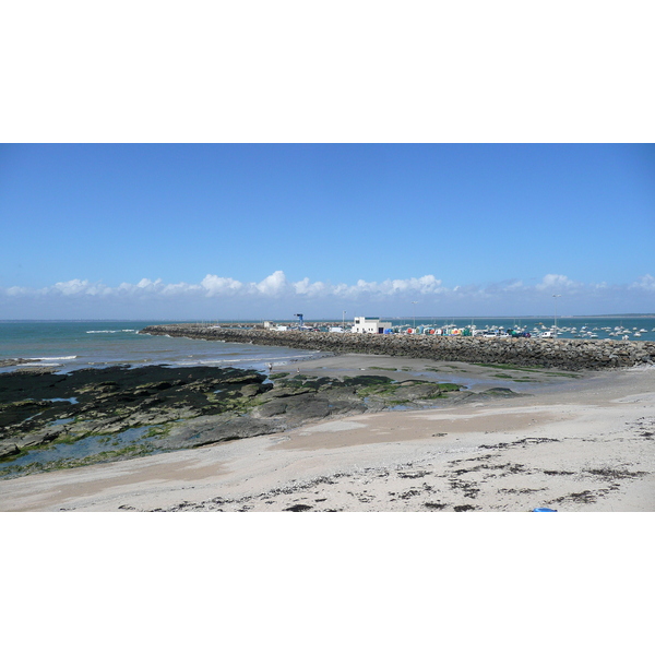 รูปถ่าย ฝรั่งเศส(France) ลาแปลน-ซูร์-แมร์(La Plaine sur mer) ท่าเรือลากราแว็ต(Port de la gravette) 2007-07 20