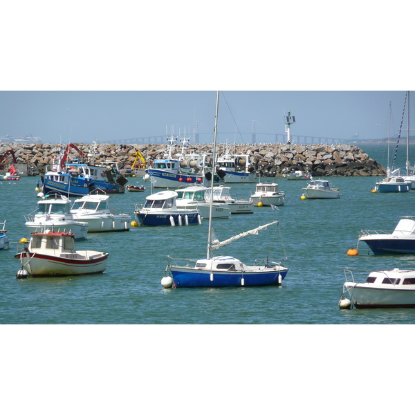 รูปถ่าย ฝรั่งเศส(France) ลาแปลน-ซูร์-แมร์(La Plaine sur mer) ท่าเรือลากราแว็ต(Port de la gravette) 2007-07 7