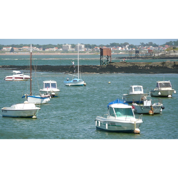 รูปถ่าย ฝรั่งเศส(France) ลาแปลน-ซูร์-แมร์(La Plaine sur mer) ท่าเรือลากราแว็ต(Port de la gravette) 2007-07 8