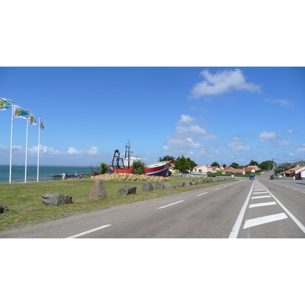 รูปถ่าย ฝรั่งเศส(France) ลาแปลน-ซูร์-แมร์(La Plaine sur mer) ท่าเรือลากราแว็ต(Port de la gravette) 2007-07 11