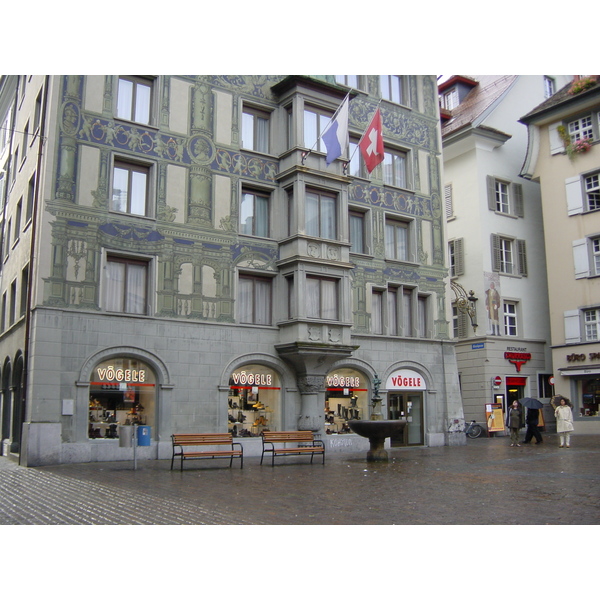 รูปถ่าย สวิสเซอร์แลนด์(Switzerland) ลูเซิร์น(Lucerne) 2001-10 8