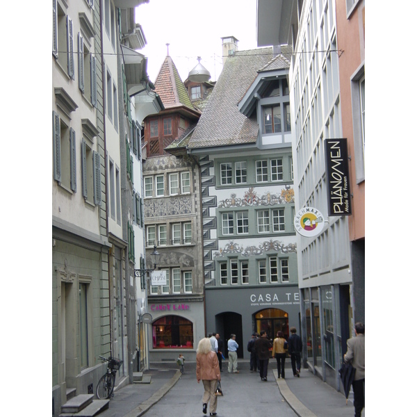 รูปถ่าย สวิสเซอร์แลนด์(Switzerland) ลูเซิร์น(Lucerne) 2001-10 38